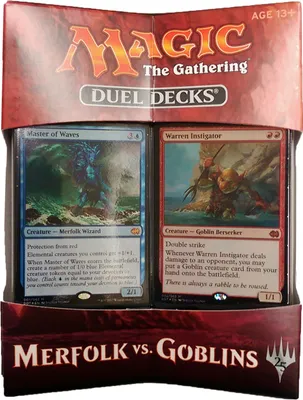 Produktbild von Merfolk vs. Goblins Magic the Gathering Duel Decks englisch MtG