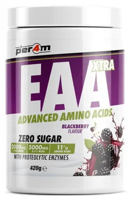 Produktbild von Per4m EAA Xtra (420g) Blackberry - Aminosäuren - EAA