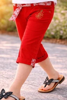 Produktbild von 82144 Disney Betty Boop Bermuda Mädchen – Rot, Gr. 104 – Coole Shorts für kleine Betty Boop-Fans