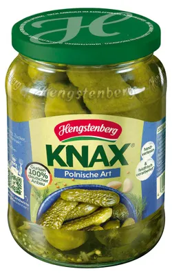 Immagine prodotto di Cetriolini alla polacca Hengstenberg Knax con borragine 670g