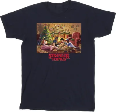Produktbild von Netflix - "Stranger Things" T-Shirt für Herren BI45799 (5XL) (Marineblau)