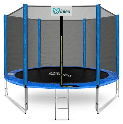 Obrázok produktu pre INLEA PREMIUM Jump Trampolína 305 cm s vonkajšou ochrannou sieťou - modrá