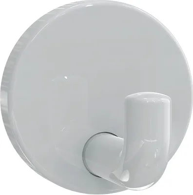 Image de Hewi crochet simple 477.90.010 97 polyamide diamètre 50mm gris clair - 477.90.010 97