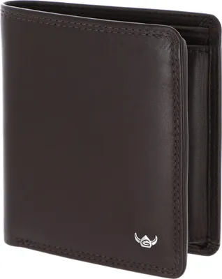 Produktbild von Golden Head Leder Geldbörse Polo RFID Protect Scheintasche 1129 Dunkelbraun
