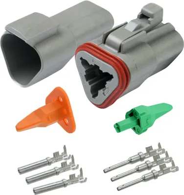 Immagine prodotto di Spina Tedesca A 3 Pin + Presa 16Awg