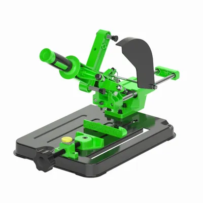 Produktbild von Winkelschleifer Schneidemaschinenständer, maximale Klemmweite 150 mm, verstellbarer Festarm, grün