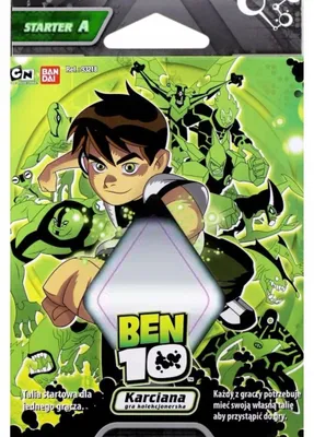 Image de Ben 10 Bandai Trading Card Game – Starter Deck – Starter A