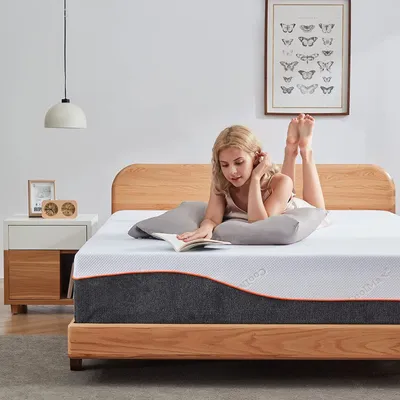 Productafbeelding van Hoogwaardige boxspringmatras met een hybride ontwerp voor optimaal slaapcomfort - H2 stevigheid, 140x200x28 cm