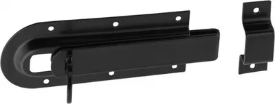 Produktbild von DMX - Riegel Schlossriegel Türschlossriegel Türriegel Schwarz - WZD