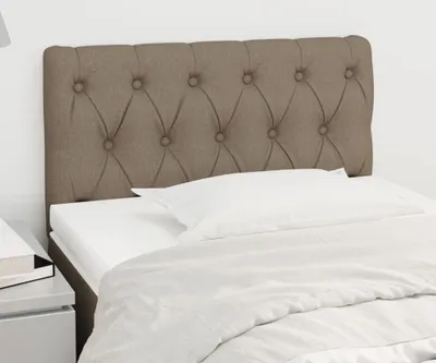 Produktbild von Cloris Designermöbel Kopfteil Taupe 80x7x78/88 cm Stoff 2024 Neu