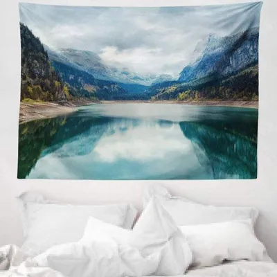 Obrázek produktu pro Ibenzoa® – Umělecky zpracovaná nástěnná dekorace a přehoz, 150 x 110 cm, mikrovlákno, vysoce kvalitní 3D motiv, šetrné k životnímu prostředí
