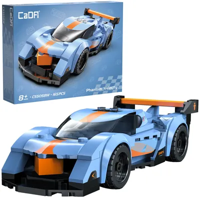 Produktbild von Cada racing Bauklötze Phantom Velocity Sportwagen 165 Stück