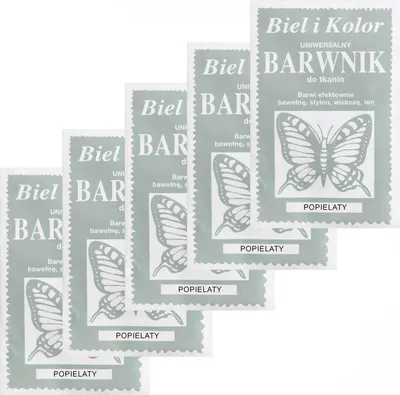 5 x 10g Batikfarbe hellgrau
