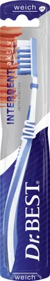 Produktbild von Dr. BEST Premium Interdent Aktiv Zahnbürste in weich Kurzkopf