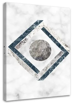 Immagine prodotto di Stampa su tela, Astrazione geometrica - 60x90