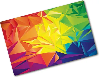 Produktbild von Tulup Glas Herdabdeckplatte - 80x52 cm - Glaskeramikkochfeld-Abdeckung Spritzschutz Glasabdeckplatte - Einteilig - Kunst: Modern & Klassisch - Abstrakt - Mehrfarbig
