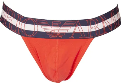 Produktbild von Jockstrap Mann EMPORIO ARMAN I Jockstrap elastischer Slip auf Sicht Stretch-Baumwoll-Unterwäsche Artikel 11579 2F516 JOCKSTRAP, EUR XL - CN 175/100 - BR EG - MX EG, Cotone 95%,Elasthan 5%