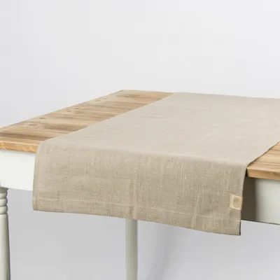 Produktbild von Leinentischläufer Tischläufer Erik 1-lagig 47x150cm natur