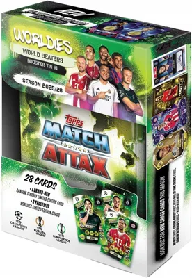 Produktbild von Topps UCLMA25-04, Fußball, 28 Stück(e), Mehrfarbig, Box