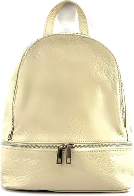 Produktbild von Florence Leder Rucksack Cityrucksack beige OTF612I