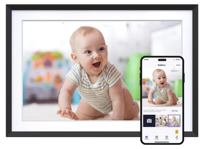 Zdjęcie produktu dla Ramka cyfrowa wifi - 10,1 cala - 16 GB - Ekran dotykowy - Automatyczny obrót