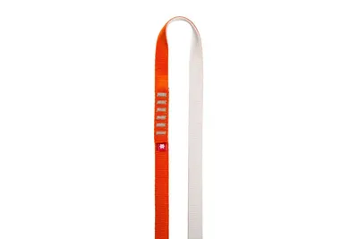 O-Sling Eco-Pes 16 mm; 60 cm; 5-Pack von Ocun; orange und grau; für Klettern geeignet.