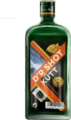 Produktbild von Jägermeister Special Karneval Edition DR SHOT KÜTT - Likör Kräuterlikör 1l (35% Vol)- [Enthält Sulfite]