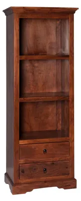 Produktbild von MASSIVMOEBEL24.DE Regal Akazie 68x44x178 nougat lackiert OXFORD #1009