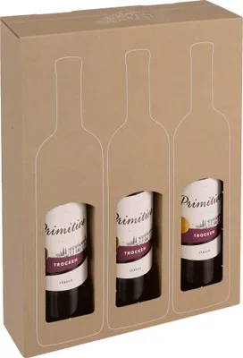Immagine prodotto di ColomPac cartone di spedizione vino SAWP 181.203.10 3 bottiglie