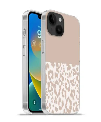 Produktbild von MuchoWow® Handyhülle Schutzhülle Hülle für Apple iPhone 14 - Softcase Panther Druck - Rosa - Tiere Silikon Softcase Handy Hülle - Mobiltelefonhülle