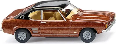 Produktbild von FORD Capri I braun mit schwarzem Dach, WIK082108, Maßstab1/87, WIKING