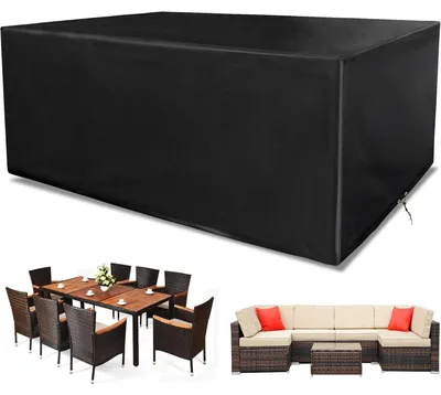 Produktbild von Schutzhülle für Gartenmöbel 150x90x70cm 420D Oxford Wasserdicht Winterfest Anti-UV Rechteckig