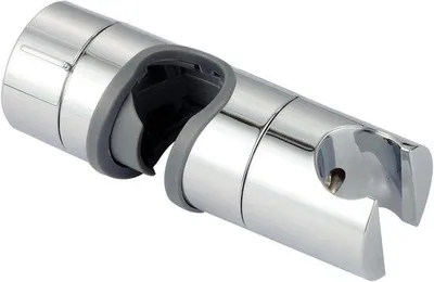 Obrázok produktu pre Univerzálne, nastaviteľné držiaky na sprchovú hadicu – vhodné pre rúrky s vonkajším priemerom 18–25 mm.
