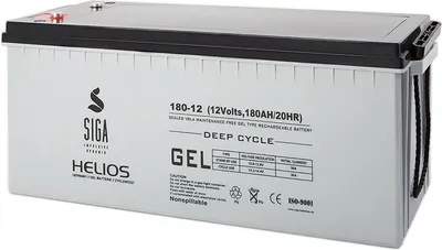 Produktbild von SIGA Helios GEL Deep Cycle Akku 180Ah 12V