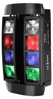 Produktbild von Bühnenbeleuchtung - Moving Head DMX ZQ02089 - RGB-LED - 48 W - AC 90–240 V - EU-Stecker - Für DJ und Bühne