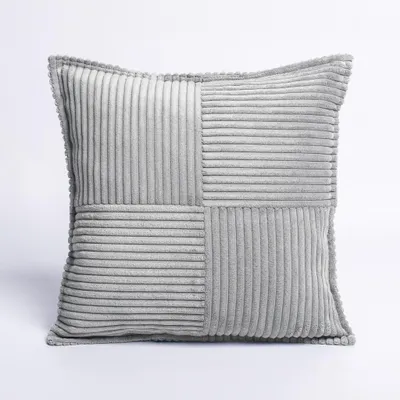 Produktbild von Dekokissen POSO 40x40 cm Kuschelkissen Sofakissen Zierkissen Wohnkissen Couchkissen Grau Poso 55