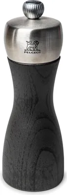 Produktbild von Peugeot Pfeffermühle Fidji Graphite Holz und Edelstahl Anthrazitgrau 15 cm 39486