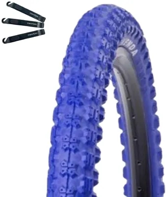 Obrázek produktu pro 1 x Pláště na kolo Kenda K-51, BMX, 20 x 2,25 (58-406), modrá, včetně páčidel na pláště