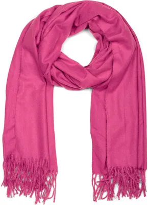 Produktbild von styleBREAKER Uni Schal mit Fransen | weiches Viskose Tuch in Uni Farbe | langer Winterschal für Damen und Herren | Große Farbvielfalt