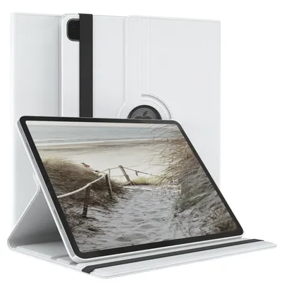 Produktbild von EAZY CASE - Tablet Hülle für Apple iPad Air 13 (2026) Schutzhülle, Tablet Case 360° drehbar in Weiß