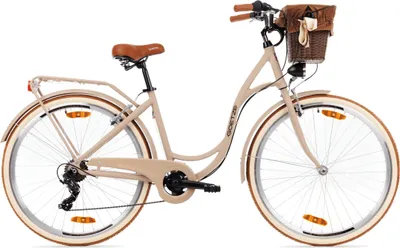 Obrázok produktu pre Mestský bicykel Goetze Mood Alu 28" – 7 rýchlostí, hliníkový rám 18", LED osvetlenie, košík