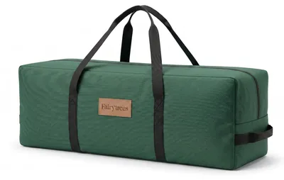 Produktbild von FAIRYTREES Aufbewahrungstasche für künstlichen Weihnachtsbaum 150 cm Robuste Tasche für künstlichen Weihnachtsbaum 120-150 cm, wasserfestes Oxford 900D Material, Schutz vor Staub und Schmutz