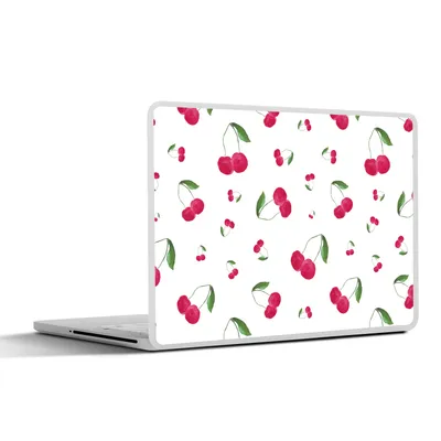 Produktbild von MuchoWow® Laptop Aufkleber Sticker Cover Kirschen - Aquarell - Entwurf 30x21 cm - Sticker für Laptop - Selbstklebend