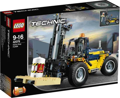 Produktbild von LEGO Schwerlastgabelstapler