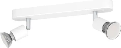 Produktbild von EGLO 74004 Balken/2 GU10 WEISS/CHROM 'STECCI-E'