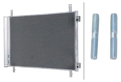 Produktbild von HELLA 8FC 366 221-831 Kondensator Klimaanlage Klimakondensator für OPEL Corsa F +Trockner