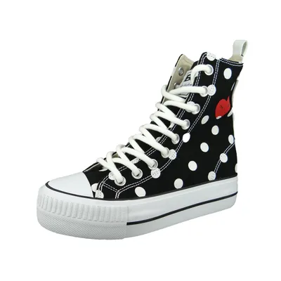 Obrázek produktu pro British Knights Women Mid Sneaker Kaya High Top B49-3704 černá