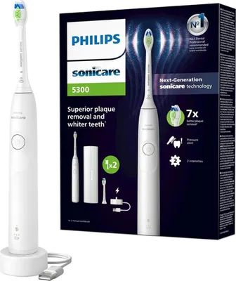 Produktbild von Philips Sonicare HX7108/03 Serie 5300 Elektrische Zahnbürste weiß