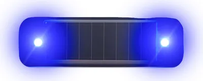Produktbild von Solar-Warnlicht Hohe Lumen Superhelle Wasserdichte Kompakte Größe Tragbare Wiederaufladbare Motorrad Fahrrad Rücklicht LED Fahrradlampe