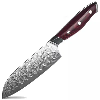 Zdjęcie produktu dla Nóż kuchenny damasceński MI-20178 - Small Santoku KP20178